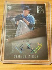 George Kirby Baseball Cards 2022 Panini Capstone Rookie Autographs Prices
