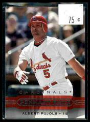 Albert Pujols #299 Baseball Cards 2005 Upper Deck Prices