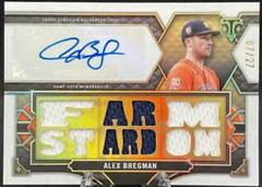 Alex Bregman #TTAR-ABR3 Baseball Cards 2022 Topps Triple Threads Autograph Relic Prices