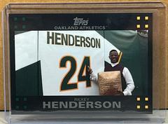 Rickey Henderson #61 Baseball Cards 2017 Topps Throwback Thursday Prices