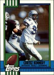 Cortez Kennedy Football Cards 1990 Topps Traded Prices