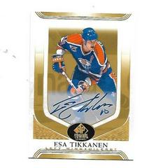 Esa Tikkanen [Black Autograph] #12 Hockey Cards 2020 SP Signature Edition Legends Prices