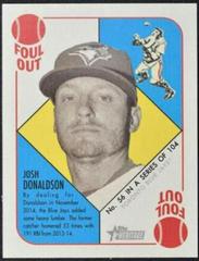 Josh Donaldson [Mini Green Back] #56 Baseball Cards 2015 Topps Heritage '51 Collection Prices