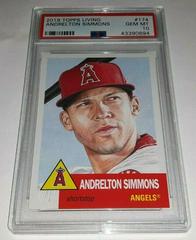 Andrelton Simmons #174 Baseball Cards 2019 Topps Living Prices