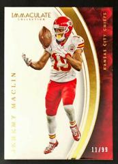 Jeremy Maclin #25 Football Cards 2016 Panini Immaculate Prices