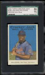 Lastings Milledge [Mini Blue] #209 Baseball Cards 2004 Topps Cracker Jack Prices