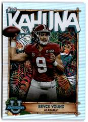 Bryce Young #TBK-1 Football Cards 2022 Bowman Chrome University The Big Kahuna Prices