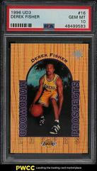 Derek Fisher Basketball Cards 1996 UD3 Prices