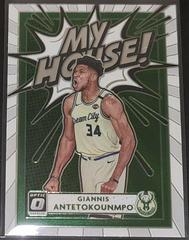 Giannis Antetokounmpo #2 Basketball Cards 2020 Panini Donruss Optic My House Prices