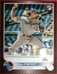 Ryan Pepiot [Black] Baseball Cards 2022 Topps Update Prices
