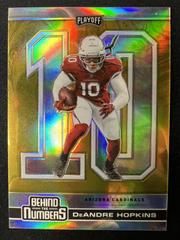 DeAndre Hopkins [Gold] #BTN-19 Football Cards 2020 Panini Playoff Behind the Numbers Prices