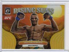 Jailton Almeida [Gold] #11 Ufc Cards 2023 Panini Donruss Optic UFC Rising Suns Prices