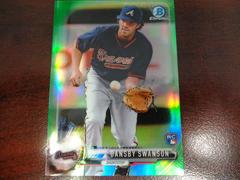 Dansby Swanson [Rookies Green Refractor] Baseball Cards 2017 Bowman Chrome Mini Prices
