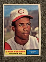 Frank Robinson #360 Baseball Cards 1961 Topps Prices