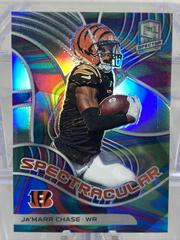 Ja'Marr Chase [Psychedelic] Football Cards 2022 Panini Spectra Spectracular Prices