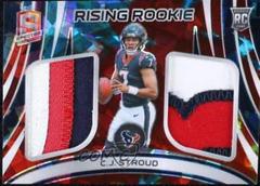 C.J. Stroud [Astral] #2 Football Cards 2023 Panini Spectra Rising Rookie Materials Prices