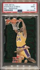 Shaquille O'Neal Basketball Cards 1996 Metal Net Rageous Prices