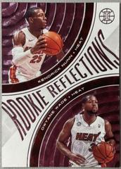 Dwyane Wade, Kendrick Nunn [Pink] #6 Basketball Cards 2019 Panini Illusions Rookie Reflections Prices