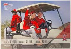 Justin Upton, Mike Trout, Shohei Ohtani #OD182 Baseball Cards 2018 Topps Now Road to Opening Day Prices