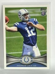 Andrew Luck #140 Football Cards 2012 Topps Prices