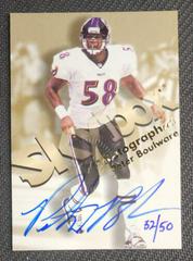 Peter Boulware [Blue] Football Cards 1998 Skybox Premium Autographics Prices