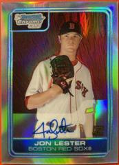 Jon Lester [Refractor Autograph] #BC239 Baseball Cards 2006 Bowman Chrome Prospects Prices