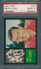 Bob St. Clair #157 Football Cards 1962 Topps Prices