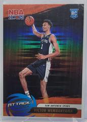 Victor Wembanyama [Holo] #1 Basketball Cards 2023 Panini Hoops Attack the Rack Prices
