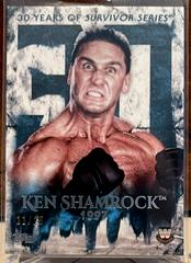 Ken Shamrock [Blue] Wrestling Cards 2018 Topps WWE Undisputed 30 Years of Survivor Series Prices