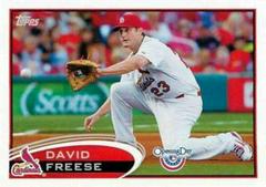 David Freese #206 Baseball Cards 2012 Topps Opening Day Prices