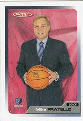 Mike Fratello #387 Basketball Cards 2005 Topps Total Prices