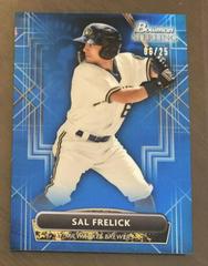 Sal Frelick [Blue] #BSP-51 Baseball Cards 2022 Bowman Sterling Prices
