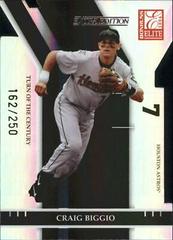 Craig Biggio [Turn of the Century Autograph] #105 Baseball Cards 2004 Donruss Elite Extra Edition Prices