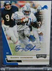 Barry Sanders [Autographs] #169 Football Cards 2020 Panini Playoff Prices