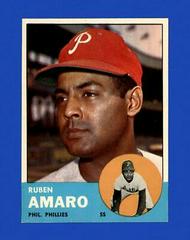 Ruben Amaro #455 Baseball Cards 1963 Topps Prices