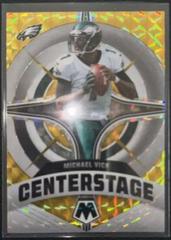 Michael Vick [Gold] #CS-24 Football Cards 2022 Panini Mosaic Center Stage Prices