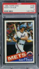 Rusty Staub #190 Baseball Cards 1985 Topps Mini Prices