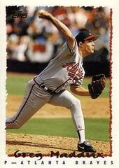Greg Maddux #295 Baseball Cards 1995 Topps Prices