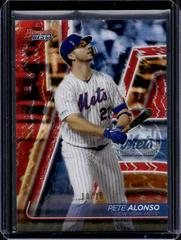 Pete Alonso [Red Refractor] #23 Baseball Cards 2020 Bowman's Best Prices