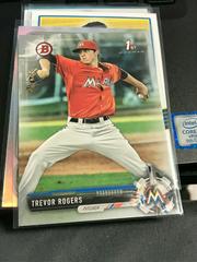 Trevor Rogers [Silver] Baseball Cards 2017 Bowman Draft Prices