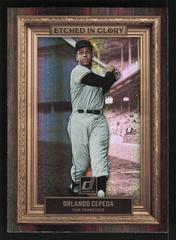 Orlando Cepeda Baseball Cards 2023 Panini Donruss Etched in Glory Prices