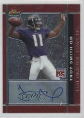 Troy Smith [Autograph] Football Cards 2007 Topps Finest Prices