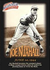 Joe Nuxhall Baseball Cards 1997 Fleer Million Dollar Moments Prices