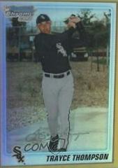 Trayce Thompson [Gold Refractor Autograph] #BCP214 Baseball Cards 2010 Bowman Chrome Prospects Prices