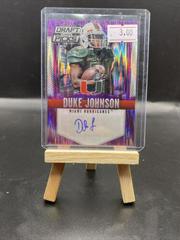 Duke Johnson [Autograph Purple Flash Prizm] #118 Football Cards 2015 Panini Prizm Collegiate Draft Picks Prices
