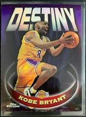 Kobe Bryant [Refractor] Basketball Cards 1997 Topps Chrome Destiny Prices