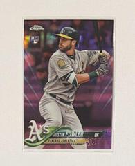 Dustin Fowler [Pink Refractor] Baseball Cards 2018 Topps Chrome Update Prices