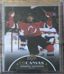Andreas Johnsson [Black] Hockey Cards 2021 Upper Deck UD Canvas Prices