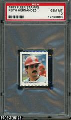 Keith Hernandez Baseball Cards 1983 Fleer Stamps Prices