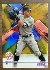 Aaron Judge [Gold Refractor] #25 Baseball Cards 2018 Bowman's Best Prices